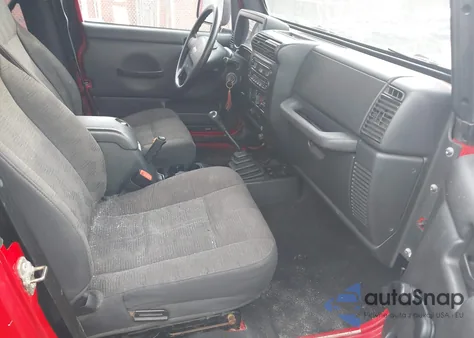 2004 Jeep Wrangler X from USA, damaged, VIN 1J4FA39S84P763579